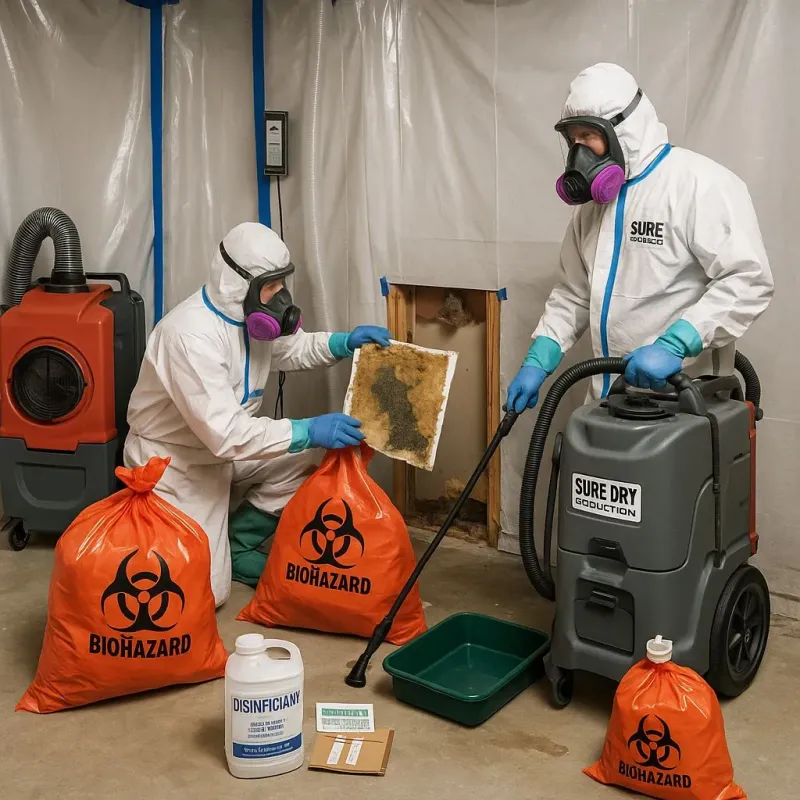 Contaminated Water Handling Protocols process in Freer, TX