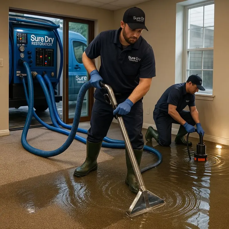 Water Extraction and Removal process in Freer, TX